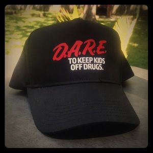 Snap back DARE hat.